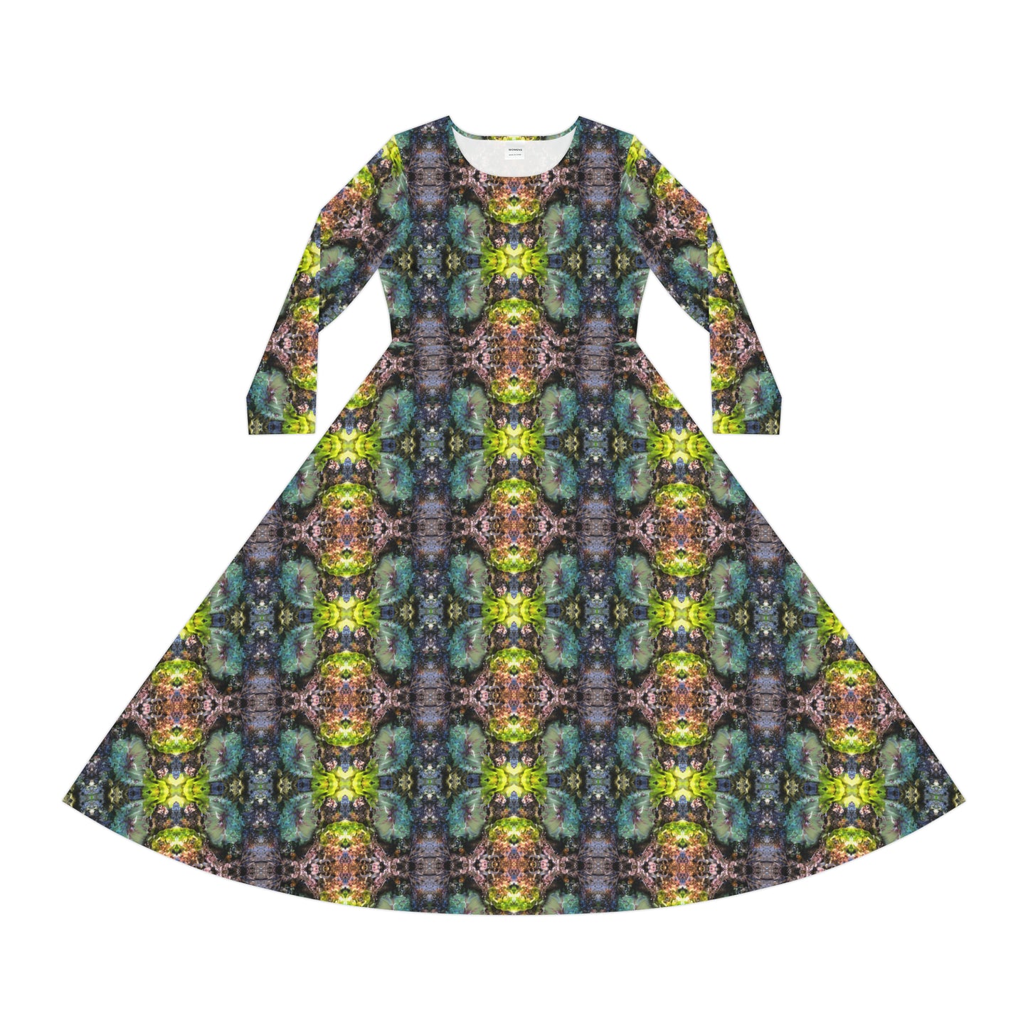 ALGARVE - Women's Long Sleeve Dance Dress