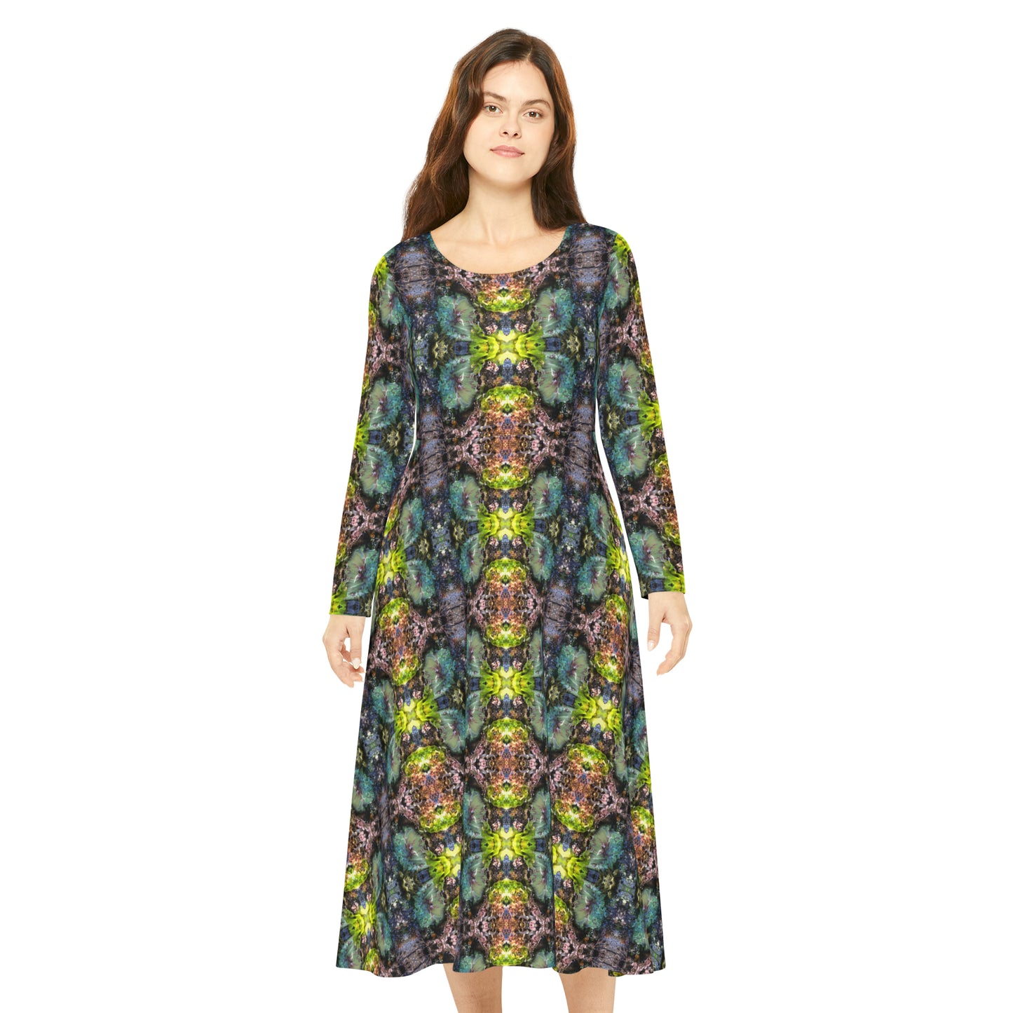 ALGARVE - Women's Long Sleeve Dance Dress