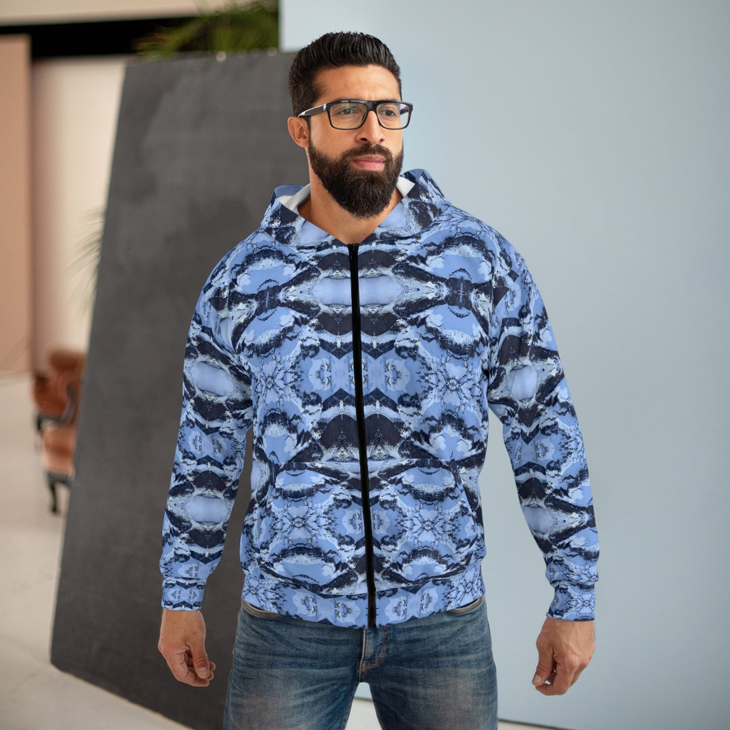 MATTERHORN - Unisex Zip Hoodie
