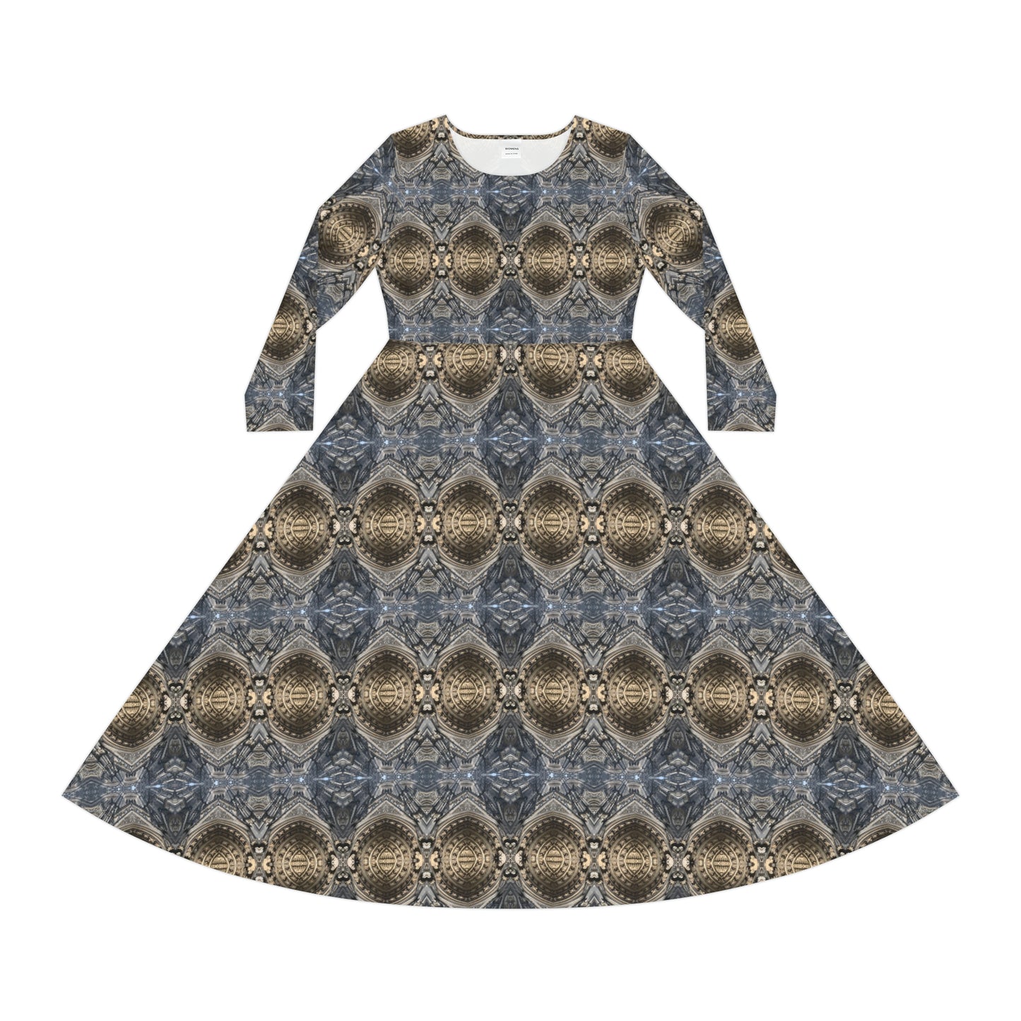 COLOGNE - Women's Long Sleeve Dance Dress