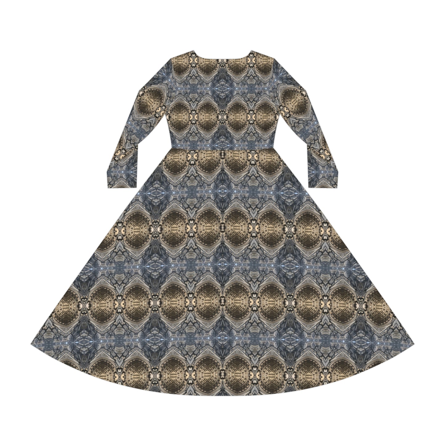 COLOGNE - Women's Long Sleeve Dance Dress