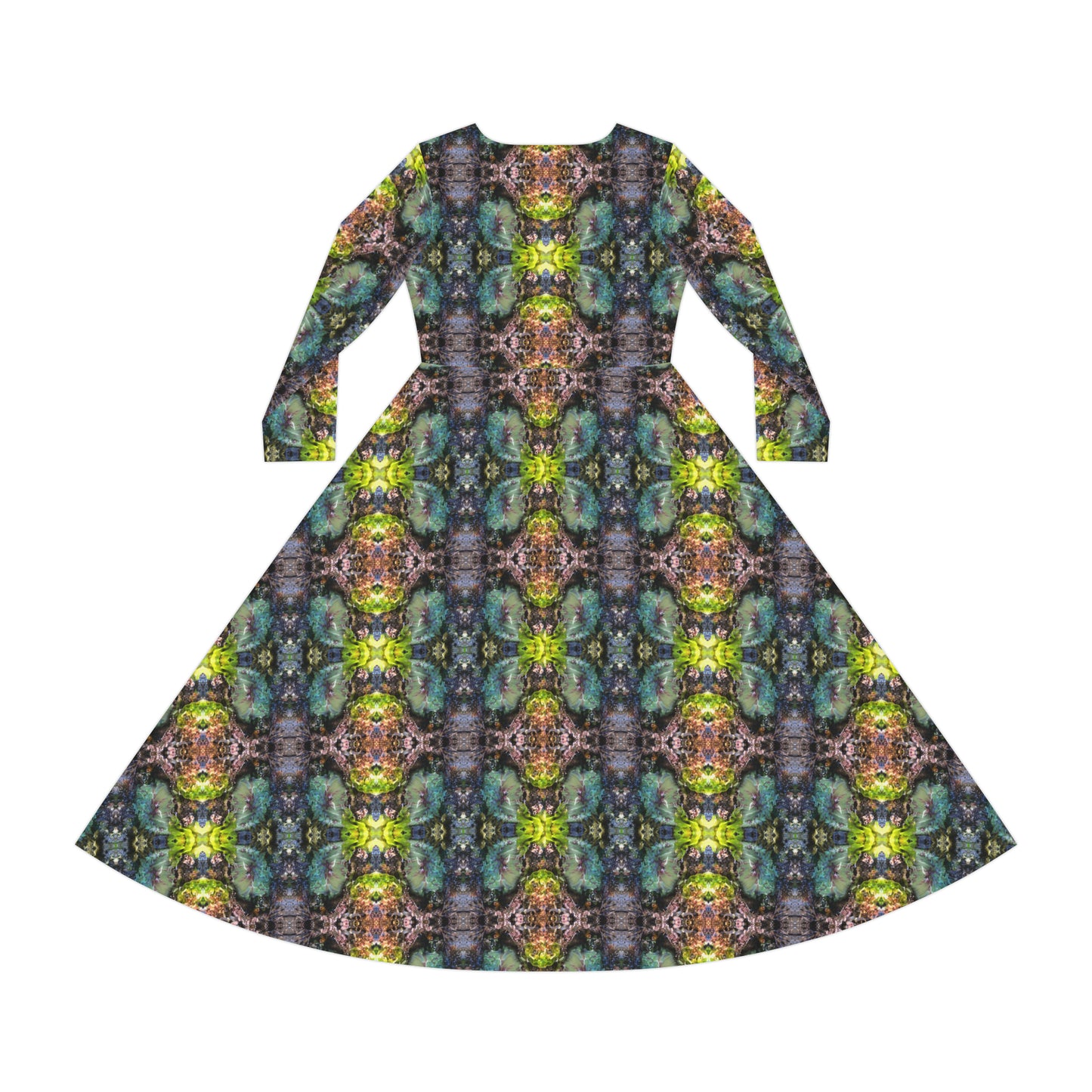 ALGARVE - Women's Long Sleeve Dance Dress